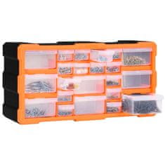 Greatstore Organizator z 22 predali 49x16x25,5 cm