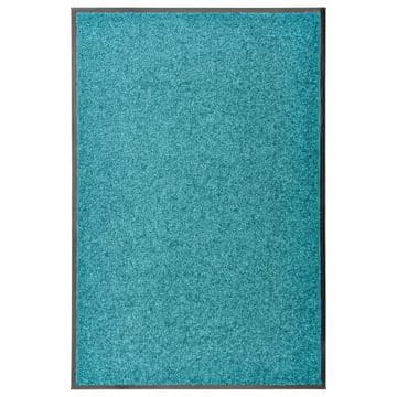 Vidaxl Pralni predpražnik cyan moder 60x90 cm
