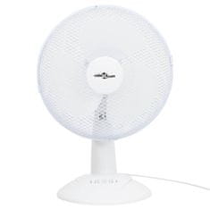 Vidaxl Namizni ventilator 3 hitrosti 30 cm 40 W bel