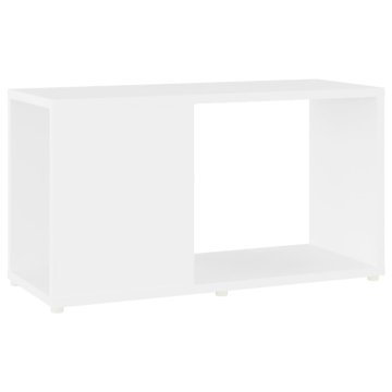 shumee TV omarica bela 60x24x32 cm iverna plošča