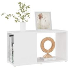 shumee TV omarica bela 60x24x32 cm iverna plošča
