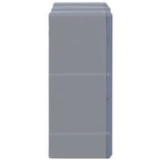 Vidaxl Organizator z 8 velikimi predali 52x16x37 cm
