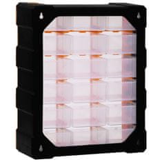 Greatstore Organizator z 18 predali 38x16x47 cm