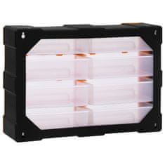 Vidaxl Organizator z 8 velikimi predali 52x16x37 cm