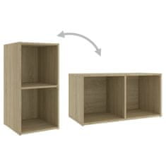 Vidaxl TV omarica 2 kosa sonoma hrast 72x35x36,5 cm iverna pl.
