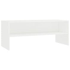 Vidaxl TV omarica bela 100x40x40 cm iverna plošča