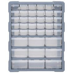 Greatstore Organizator z 39 predali 38x16x47 cm