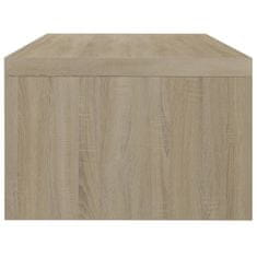 Vidaxl Stojalo za ekran sonoma hrast 42x24x13 cm iverna plošča
