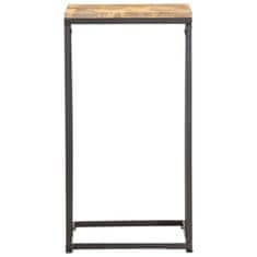 Vidaxl Stranska mizica 35x45x65 cm trden mangov les