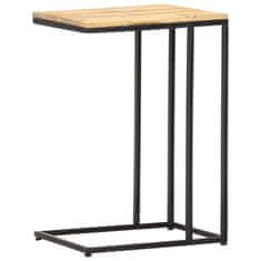 Vidaxl Stranska mizica 35x45x65 cm trden mangov les