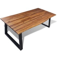 shumee Jedilna miza iz akacijevega lesa, 200 x 90 cm