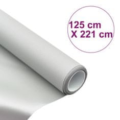 Vidaxl Platno za projekcijski zaslon PVC s kovinskim videzom 100 16:9
