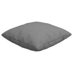 Vidaxl Okrasne blazine 4 kosi sive 50x50 cm blago