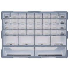 Vidaxl Organizator s 40 predali 52x16x37,5 cm