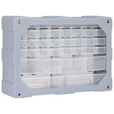 Vidaxl Organizator s 40 predali 52x16x37,5 cm