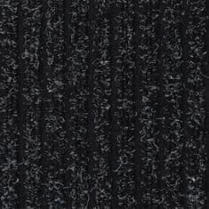Vidaxl Predpražnik črtast antracit 80x120 cm