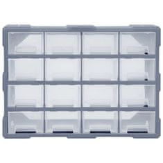 shumee Organizator s 16 predali 52x16x37 cm