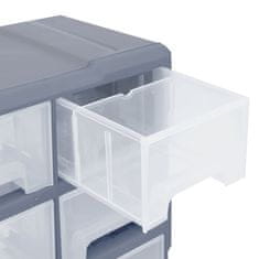 shumee Organizator s 16 predali 52x16x37 cm