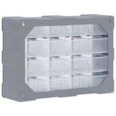 shumee Organizator s 16 predali 52x16x37 cm