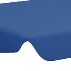 Vidaxl Streha za vrtno gugalnico modra 188/168x110/145 cm