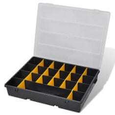 Greatstore Škatle za organiziranje in shranjevanje 6 kosov