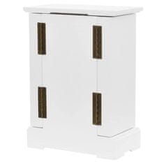 Vidaxl Omarica za nakit z ogledalom MDF 25x13,5x34 cm