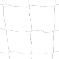 Vidaxl Nogometni goli z mrežo jekleni 2 kosa 240x90x150 cm