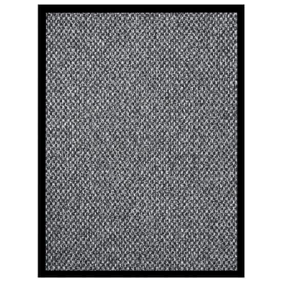 Vidaxl Predpražnik siv 60x80 cm