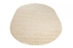 Chemex Preproga Rio Shaggy Oval Debela 50 Mm Barvita 6365A Kremna 60x100 cm