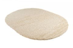Chemex Preproga Rio Shaggy Oval Debela 50 Mm Barvita 6365A Kremna 60x100 cm
