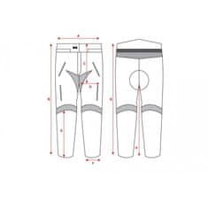 MAXX NF 2931 Moške motoristične kevlar jeans modre barve XL