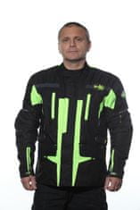 MAXX NF 2201 Dolga tekstilna jakna neon zelena L