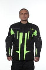 NF 2201 Dolga tekstilna jakna neon zelena L