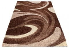 Chemex Preproga Rio Shaggy Debela 50 Mm Barvita 3741A Kremna Rjava 60x100 cm