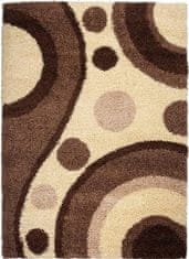 Chemex Preproga Rio Shaggy Debela 50 Mm Barvita 7642A Kremna Rjava 60x100 cm