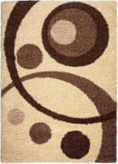 Chemex Preproga Rio Shaggy Debela 50 Mm Barvita 9197B Kremna Rjava 60x100 cm