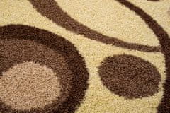 Chemex Preproga Rio Shaggy Debela 50 Mm Barvita 9197B Kremna Rjava 60x100 cm