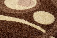 Chemex Preproga Rio Shaggy Debela 50 Mm Barvita 9197B Kremna Rjava 60x100 cm