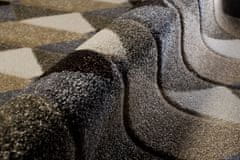 Chemex Proprega Sumatra Mehka Moderna Izrezivanje 3D C468A Kremna Večbarvna 80x150 cm