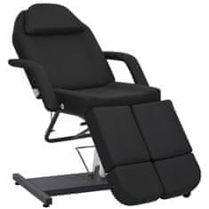 Vidaxl Kozmetični stol umetno usnje črn 180x62x78 cm