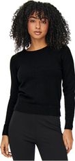 Jacqueline de Yong Ženski pulover JDYMARCO Regular Fit 15237060 Black (Velikost M)