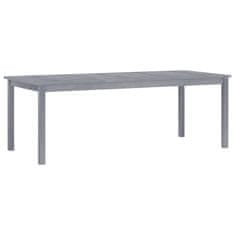 Vidaxl Vrtna jedilna miza 215x90x74 cm trden akacijev les