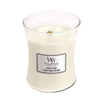Woodwick Sveča ovalna vaza , Sončni Ylang, 275 g