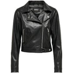 ONLY ONLBEST FAUX ženska jakna 15238135 Black (Velikost L)