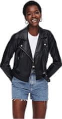 ONLY ONLBEST FAUX ženska jakna 15238135 Black (Velikost L)