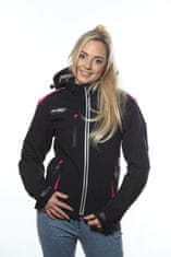 MAXX NF 2776 Ženska soft shell jakna črno-vijolična XL