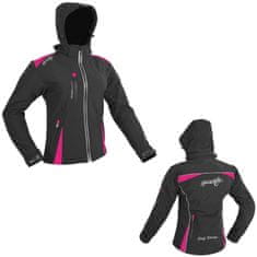 MAXX NF 2776 Ženska soft shell jakna črno-vijolična L