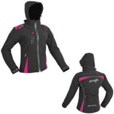 MAXX NF 2776 Ženska soft shell jakna črno-vijolična XS