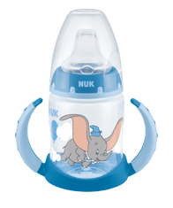 Nuk Nuk Disney Classics First Choice Training steklenička s silikonsko konico, 150 ml
