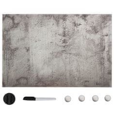 Vidaxl Stenska magnetna tabla iz stekla 60x40 cm